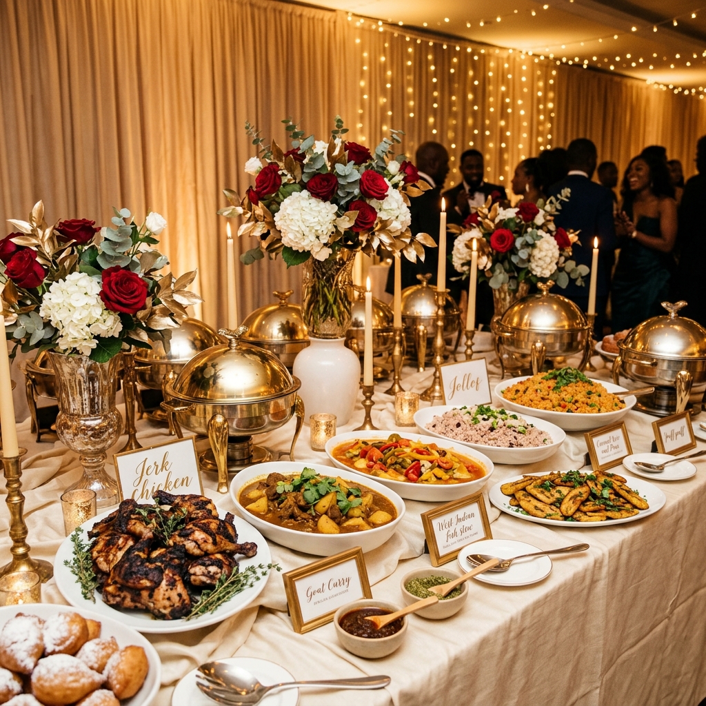 Luxury Catering Display